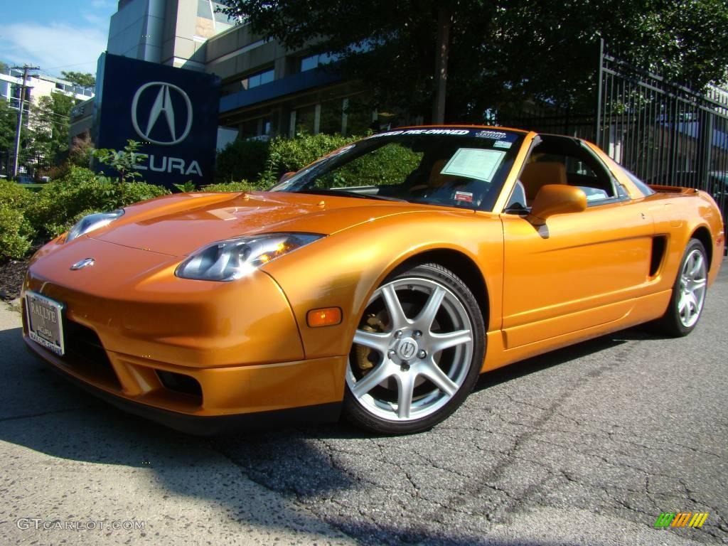 2004 NSX T Targa - Imola Orange Pearl / Orange photo #1