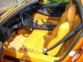 2004 Acura NSX Orange Interior Prime Interior Photo