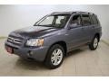 2007 Bluestone Metallic Toyota Highlander Hybrid Limited 4WD  photo #3