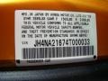2004 Imola Orange Pearl Acura NSX T Targa  photo #15