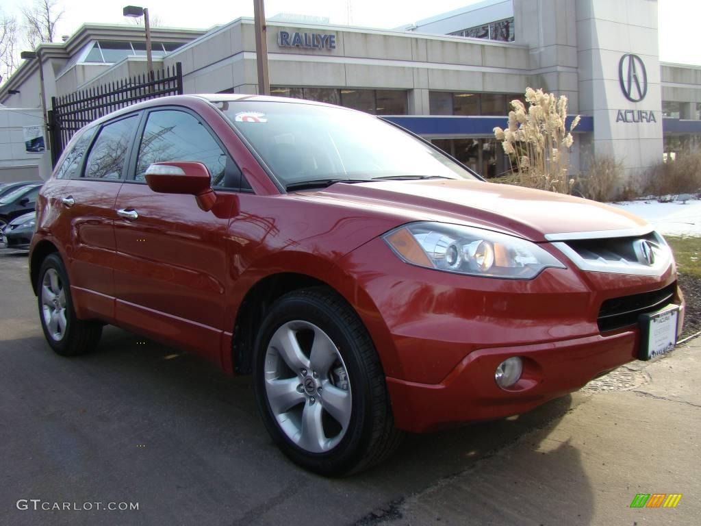 2007 RDX  - Moroccan Red Pearl / Ebony photo #1