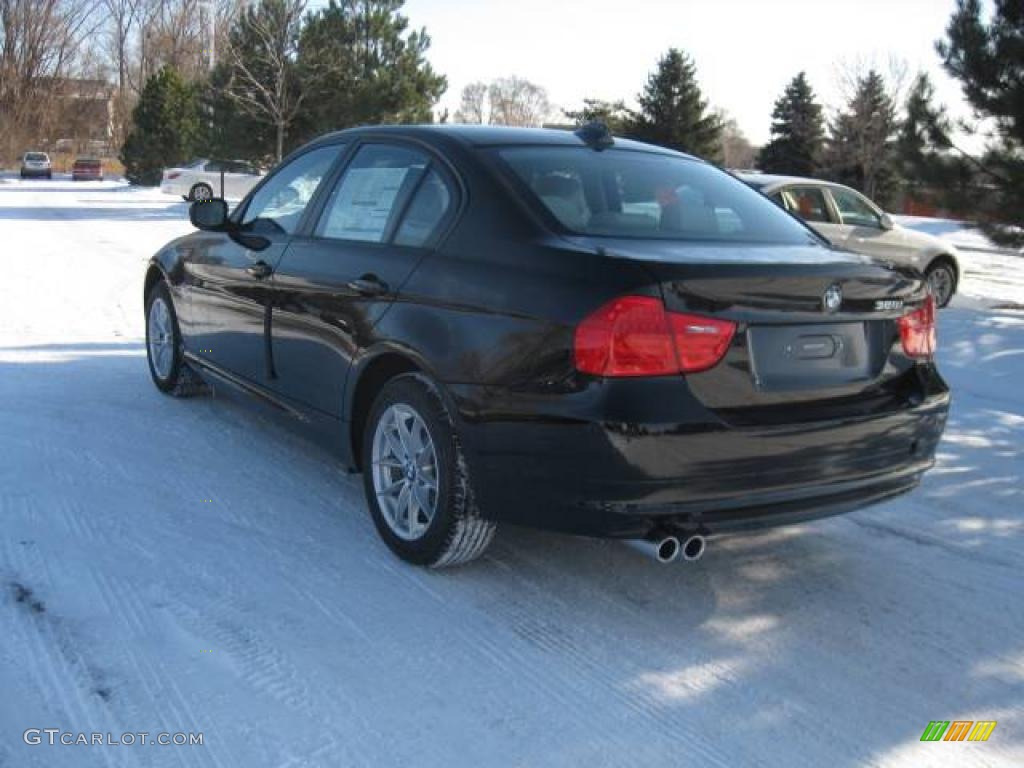 2010 3 Series 328i xDrive Sedan - Black Sapphire Metallic / Oyster/Black Dakota Leather photo #3