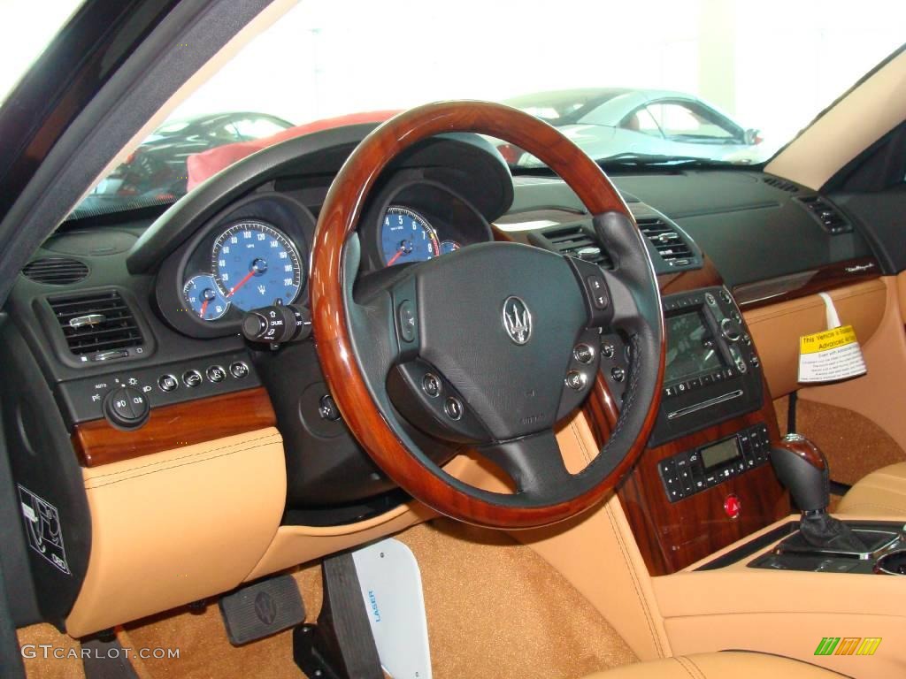 2009 Quattroporte  - Blu Oceano (Blue) / Cuoio photo #16