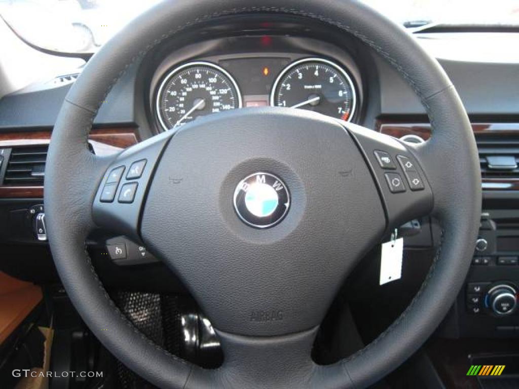 2010 3 Series 328i xDrive Sedan - Alpine White / Saddle Brown Dakota Leather photo #15