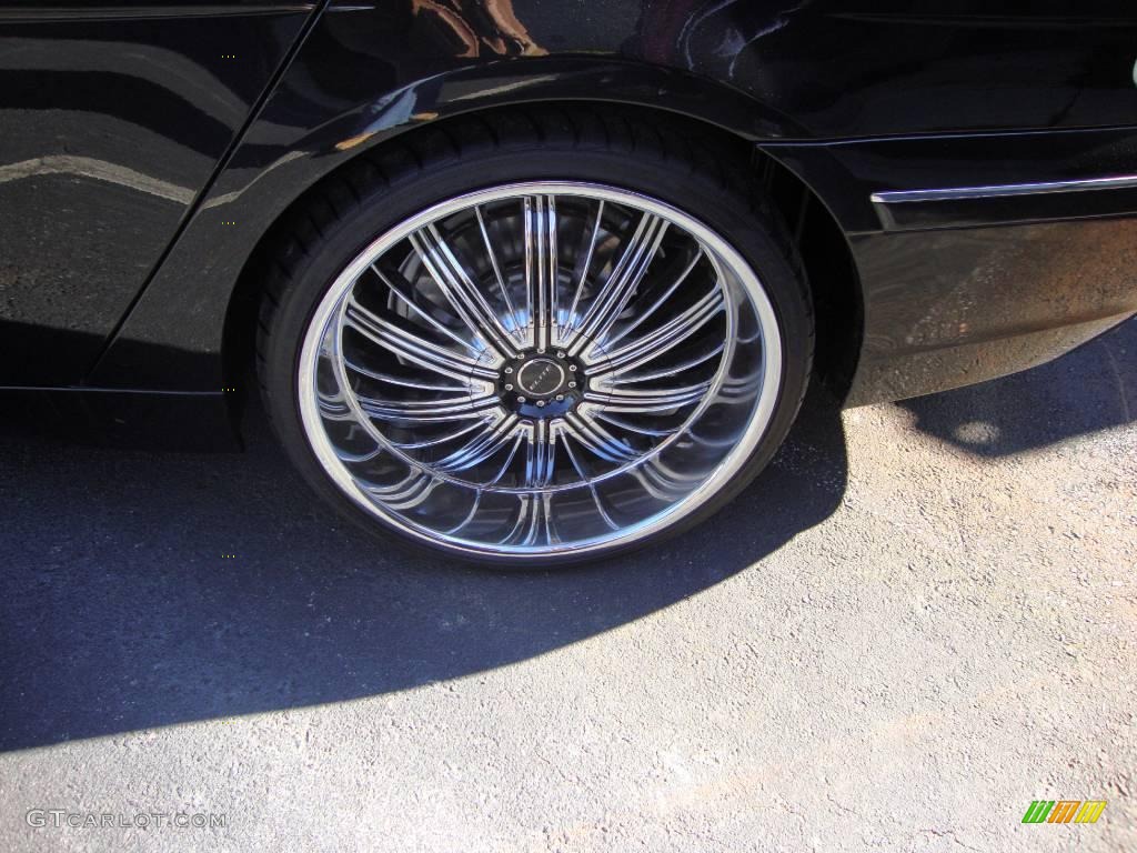 2004 7 Series 745Li Sedan - Black Sapphire Metallic / Black/Black photo #27