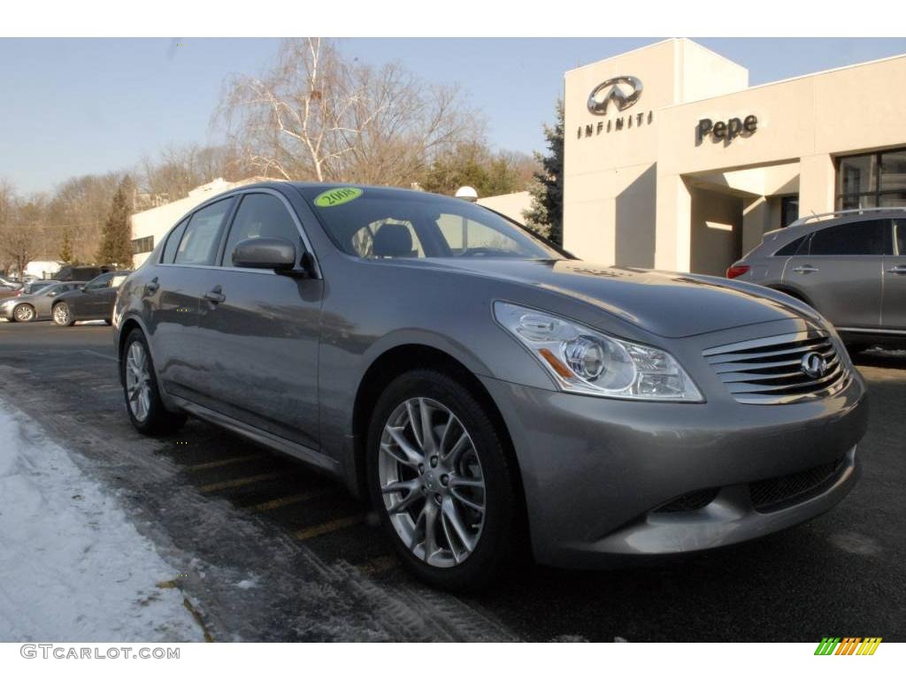 Platinum Graphite Gray 2008 Infiniti G 35 x S Sedan Exterior Photo #2396173