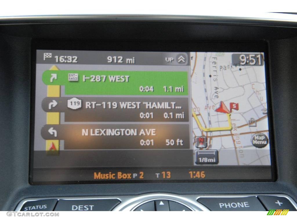 2008 Infiniti G 35 x S Sedan Navigation Photo #2396203