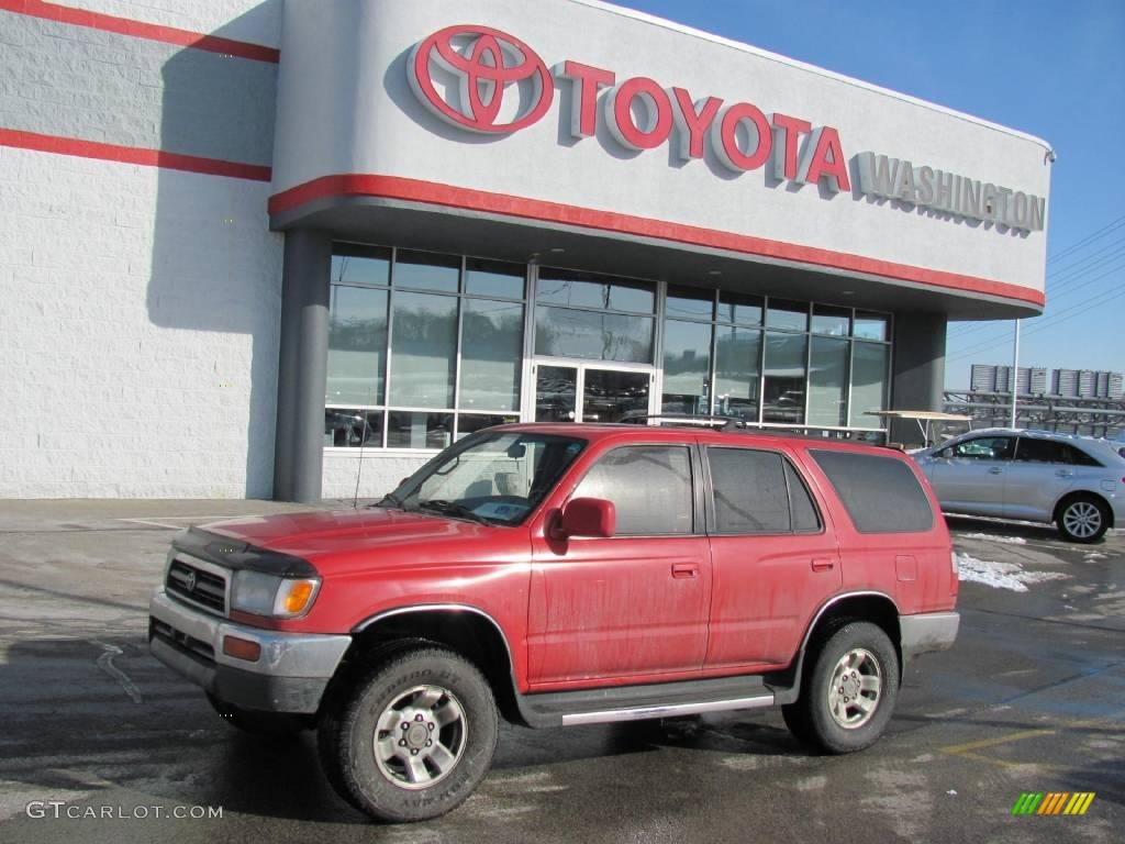 Cardinal Red Toyota 4Runner