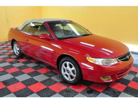 2000 Toyota Solara SLE V6 Convertible Data, Info and Specs