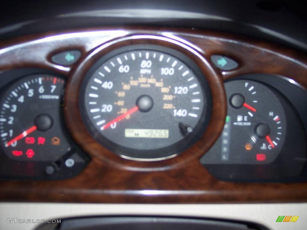 2003 Highlander V6 - Vintage Gold Metallic / Ivory photo #15