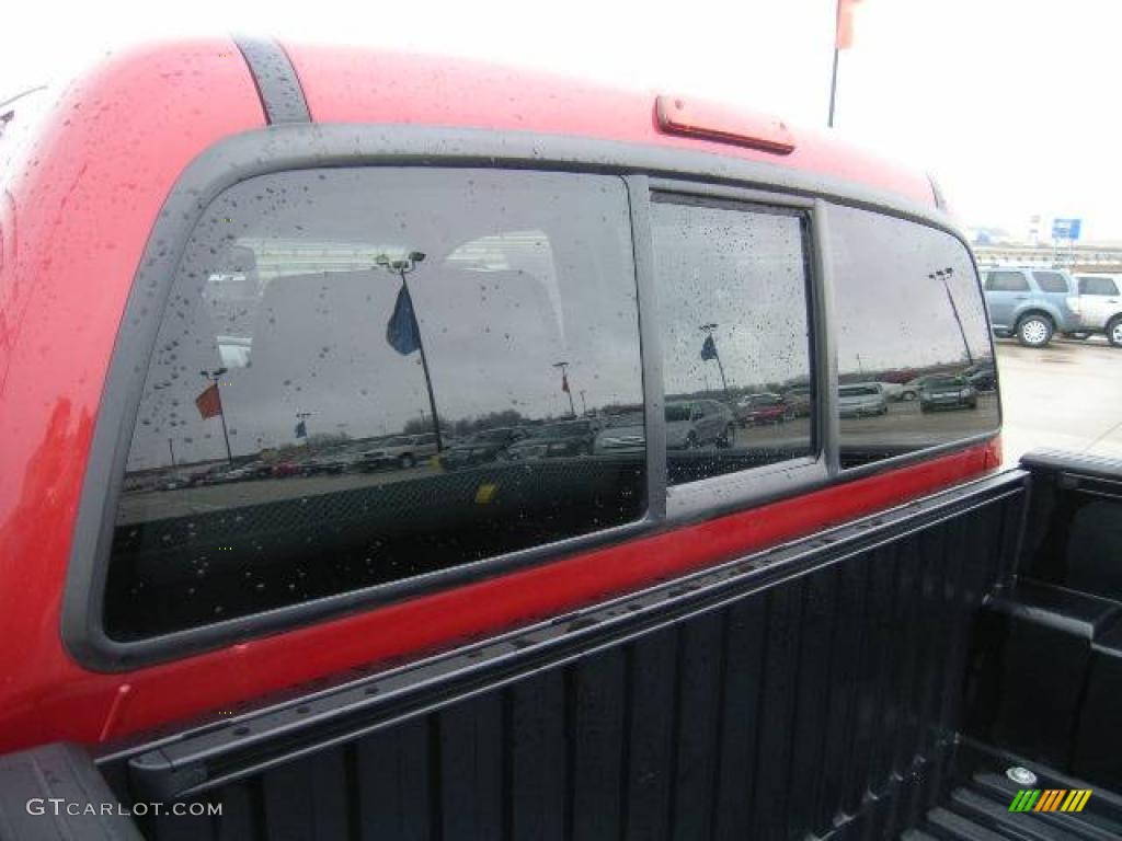 2009 Tacoma V6 PreRunner TRD Sport Double Cab - Barcelona Red Metallic / Graphite Gray photo #15