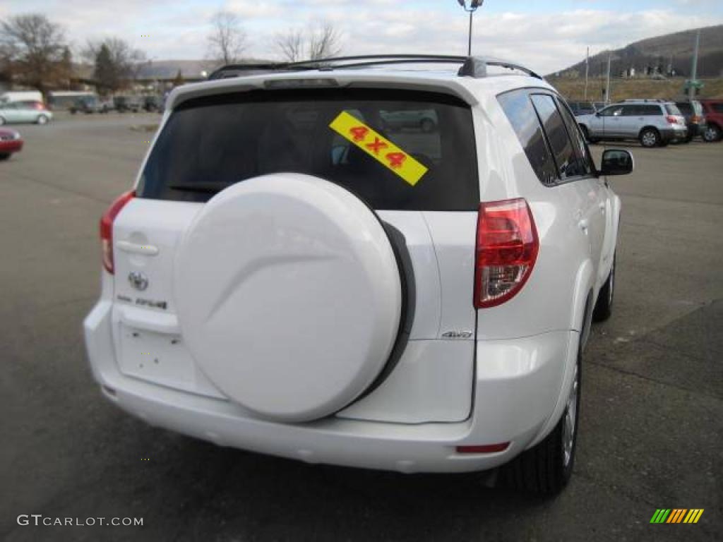 2007 RAV4 Sport 4WD - Super White / Dark Charcoal photo #25