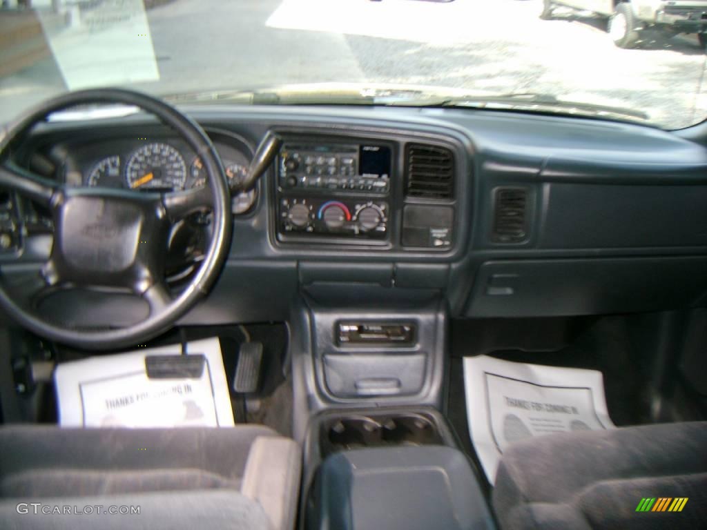 2001 Silverado 1500 LT Extended Cab - Onyx Black / Medium Gray photo #15