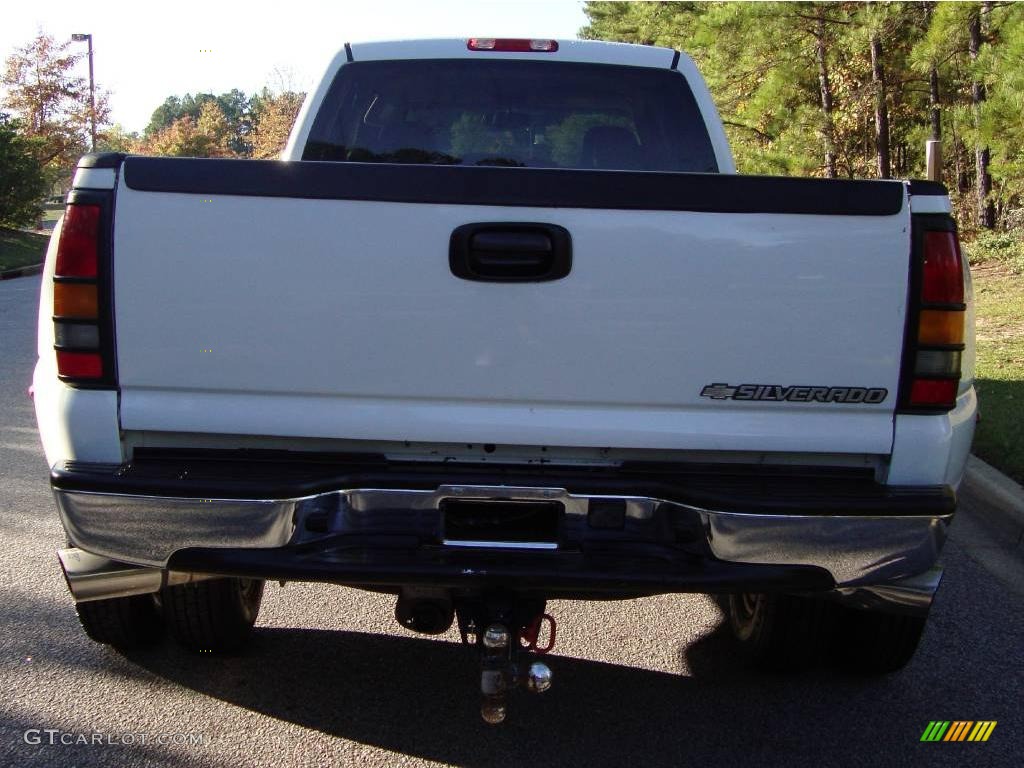 2003 Silverado 3500 LT Crew Cab 4x4 Dually - Summit White / Dark Charcoal photo #9