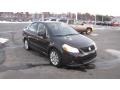 2009 Black Pearl Metallic Suzuki SX4 Touring Sport Sedan  photo #4