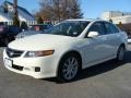 2007 Premium White Pearl Acura TSX Sedan  photo #3