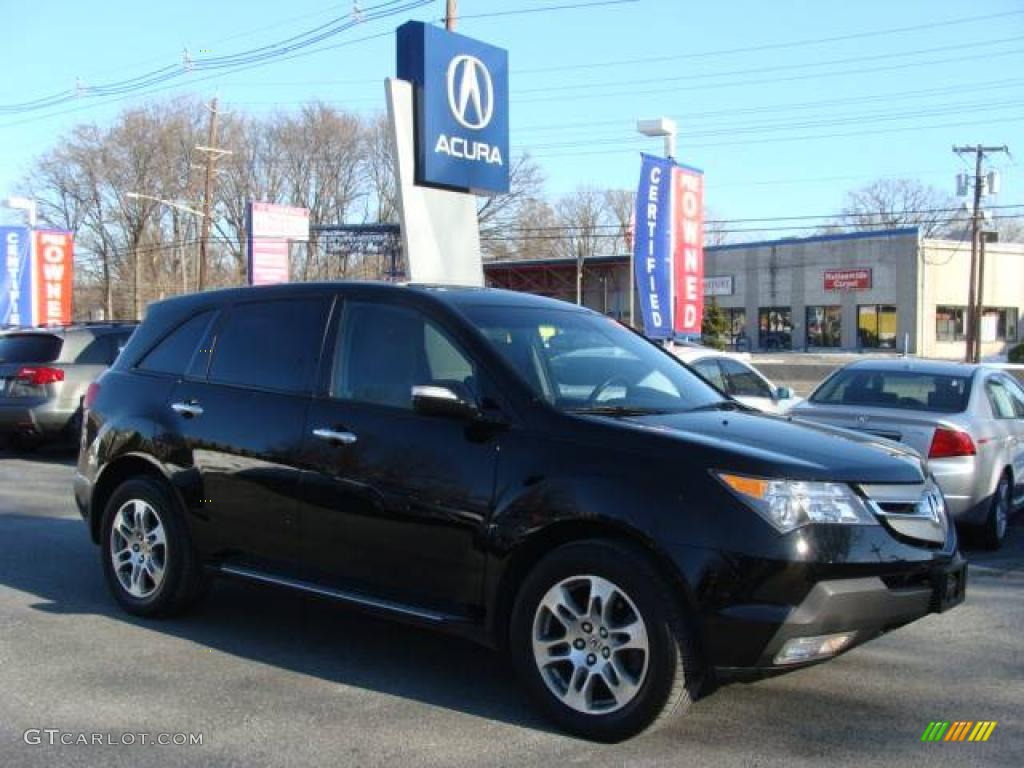 2007 MDX  - Formal Black Pearl / Ebony photo #1