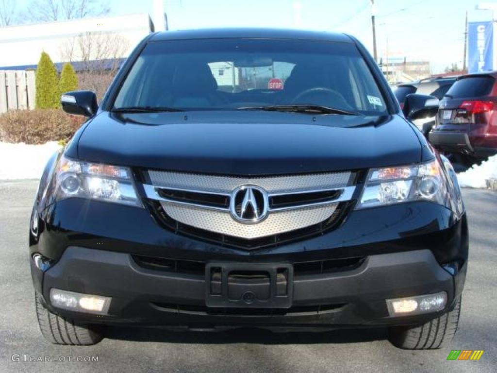 2007 MDX  - Formal Black Pearl / Ebony photo #2
