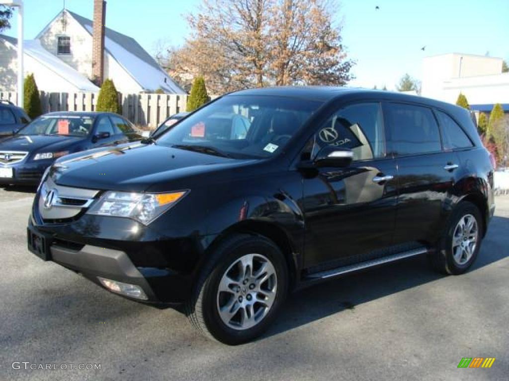 2007 MDX  - Formal Black Pearl / Ebony photo #3