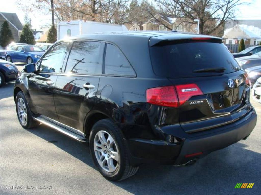 2007 MDX  - Formal Black Pearl / Ebony photo #4