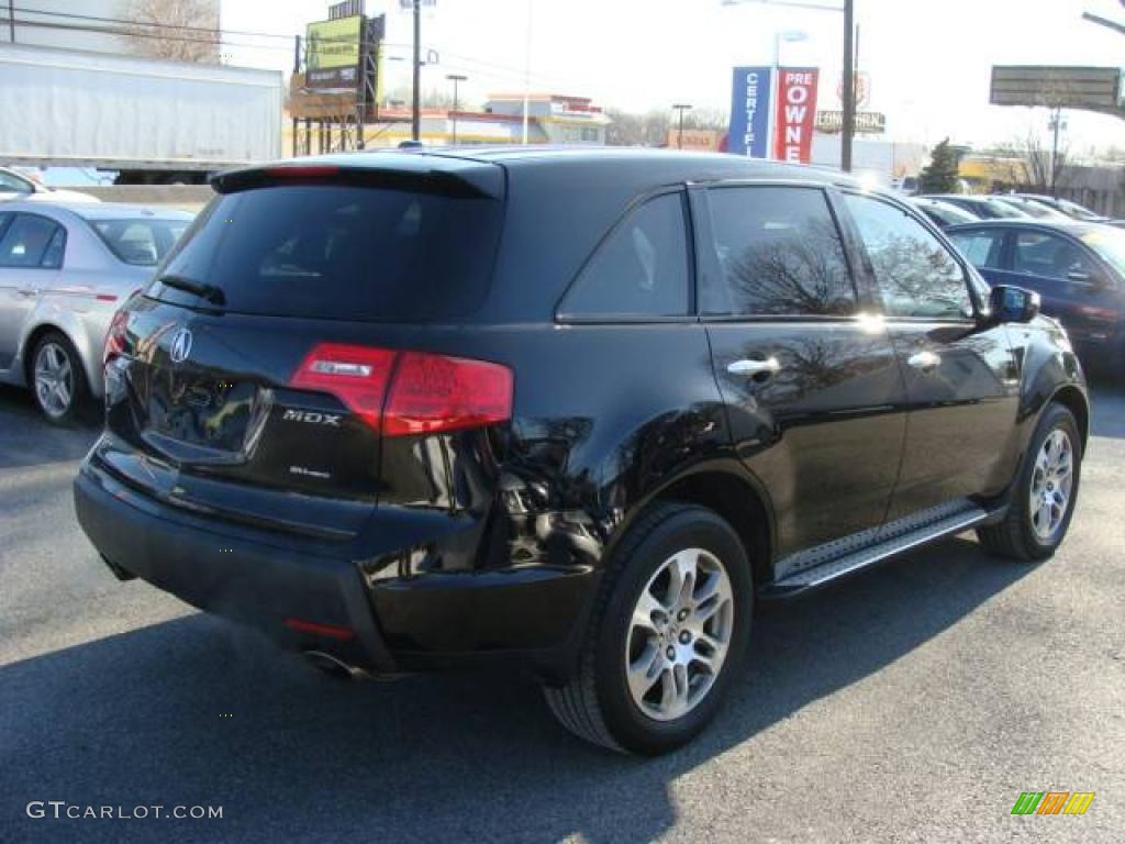 2007 MDX  - Formal Black Pearl / Ebony photo #6
