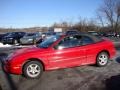 1999 Bright Red Pontiac Sunfire GT Convertible  photo #10