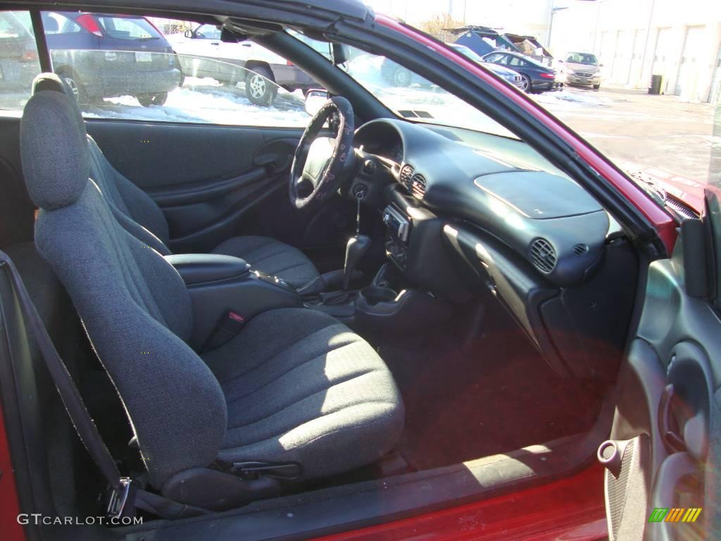 1999 Sunfire GT Convertible - Bright Red / Graphite photo #18