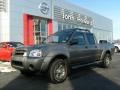 2004 Polished Pewter Metallic Nissan Frontier XE V6 Crew Cab 4x4  photo #1