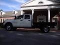 2005 Bright White Dodge Ram 3500 Laramie Quad Cab 4x4 Dually  photo #2