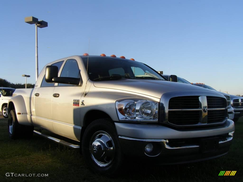 Bright Silver Metallic Dodge Ram 3500