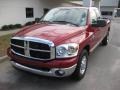 2007 Inferno Red Crystal Pearl Dodge Ram 2500 ST Quad Cab  photo #1