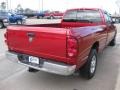 2007 Inferno Red Crystal Pearl Dodge Ram 2500 ST Quad Cab  photo #5