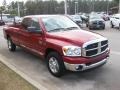 2007 Inferno Red Crystal Pearl Dodge Ram 2500 ST Quad Cab  photo #7