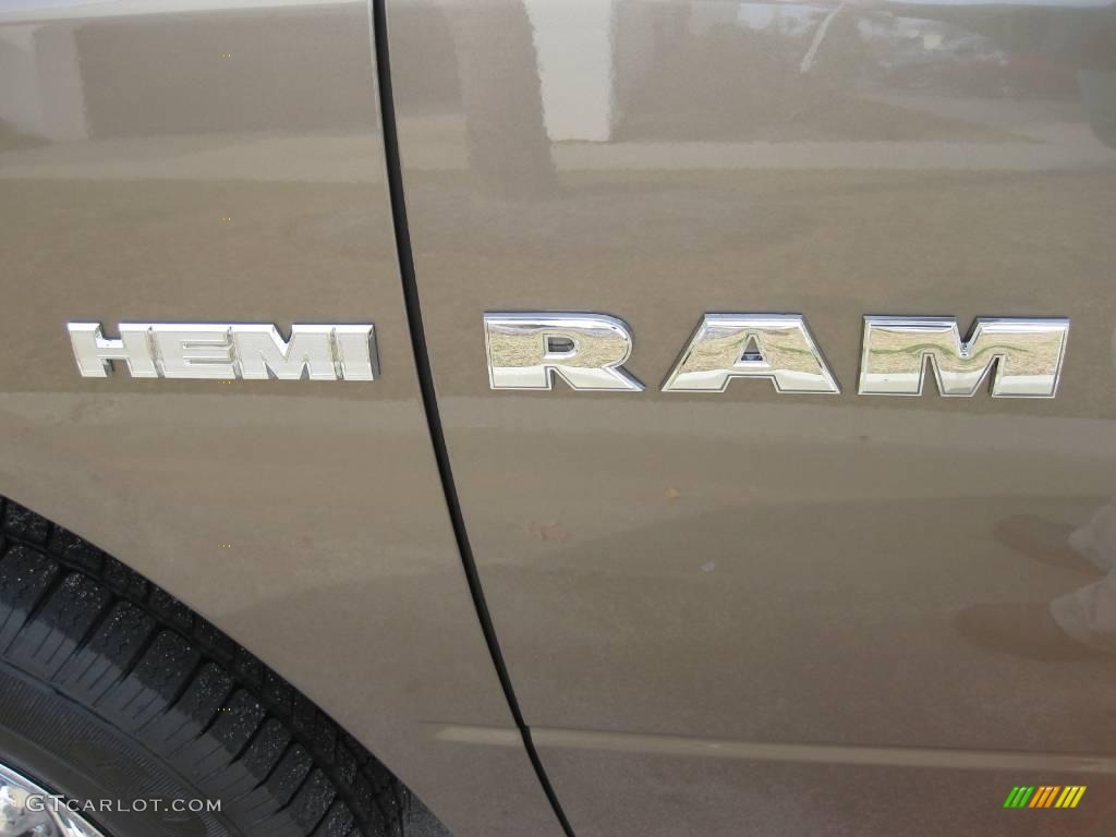 2010 Ram 1500 ST Quad Cab - Austin Tan Pearl / Dark Slate/Medium Graystone photo #8