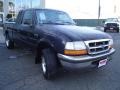 1999 Black Clearcoat Ford Ranger XLT Extended Cab  photo #7