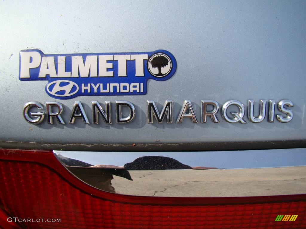 2004 Grand Marquis LS - Light Ice Blue Metallic / Dark Charcoal photo #9