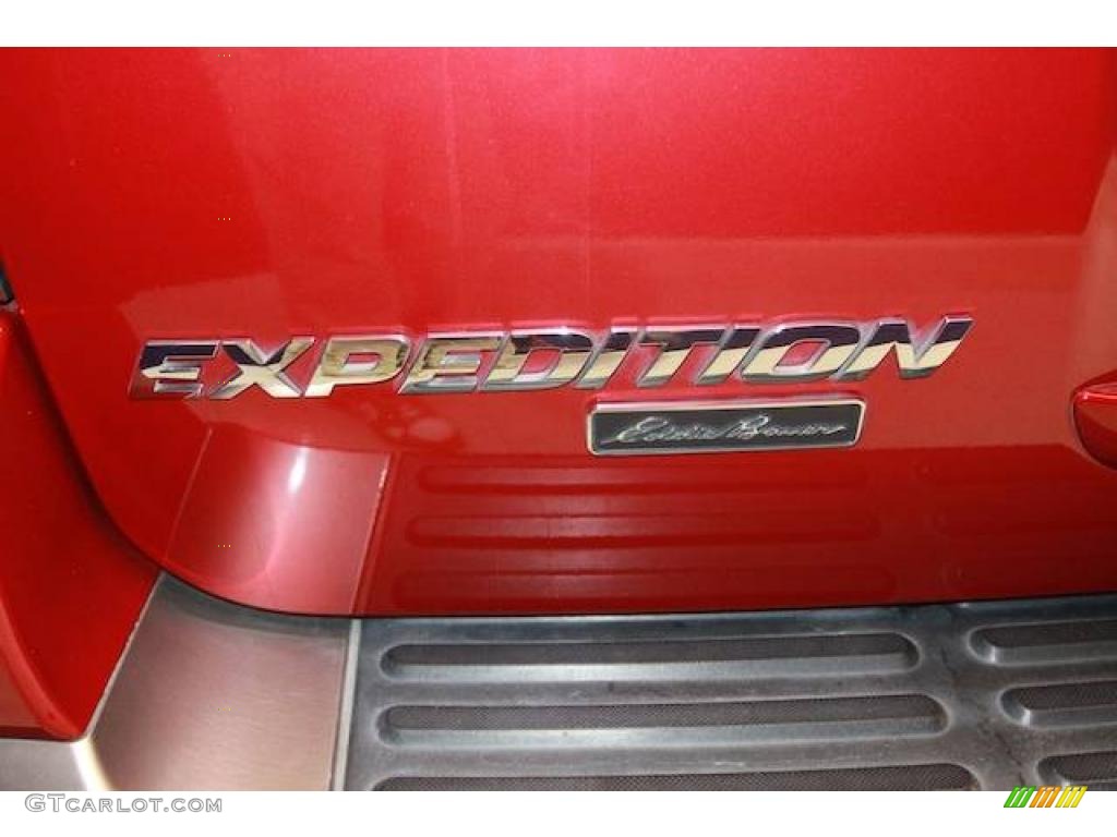 2003 Expedition Eddie Bauer - Laser Red Tinted Metallic / Medium Parchment photo #32