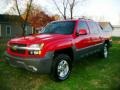 2002 Victory Red Chevrolet Avalanche Z71 4x4  photo #1