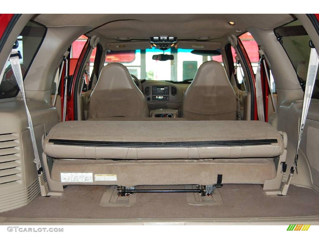 2000 Expedition Eddie Bauer 4x4 - Dark Toreador Red Metallic / Medium Parchment photo #27