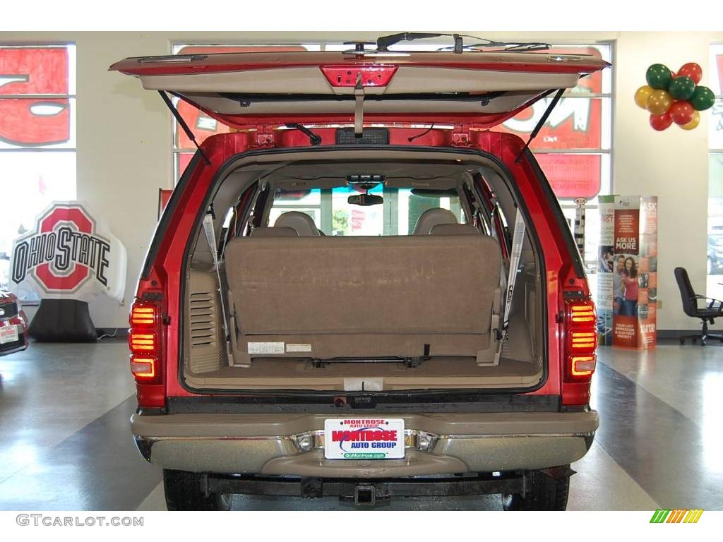 2000 Expedition Eddie Bauer 4x4 - Dark Toreador Red Metallic / Medium Parchment photo #55
