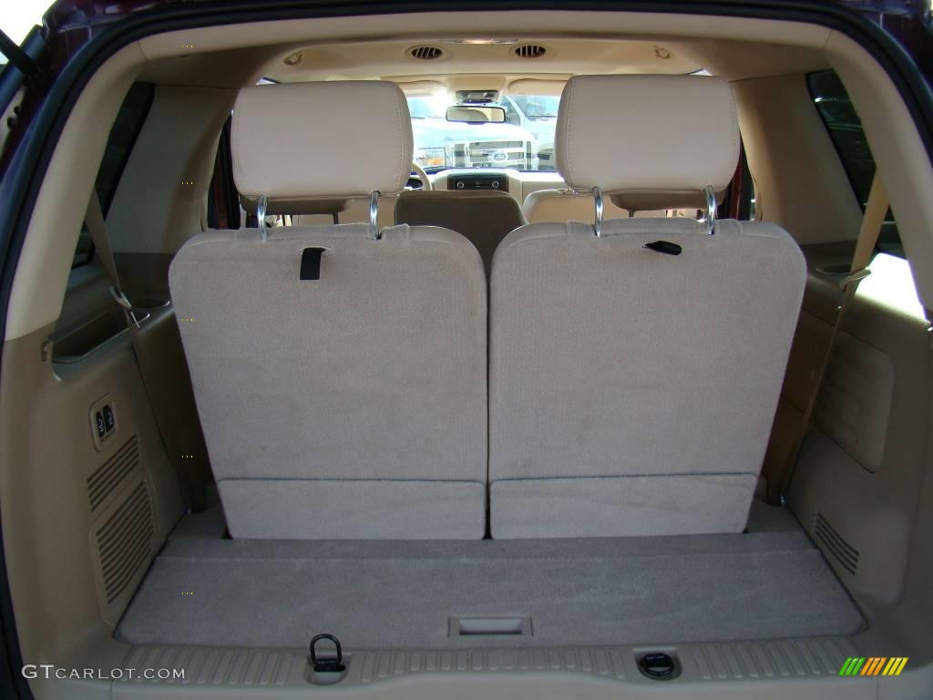 2008 Explorer Limited - Dark Cherry Metallic / Camel photo #10