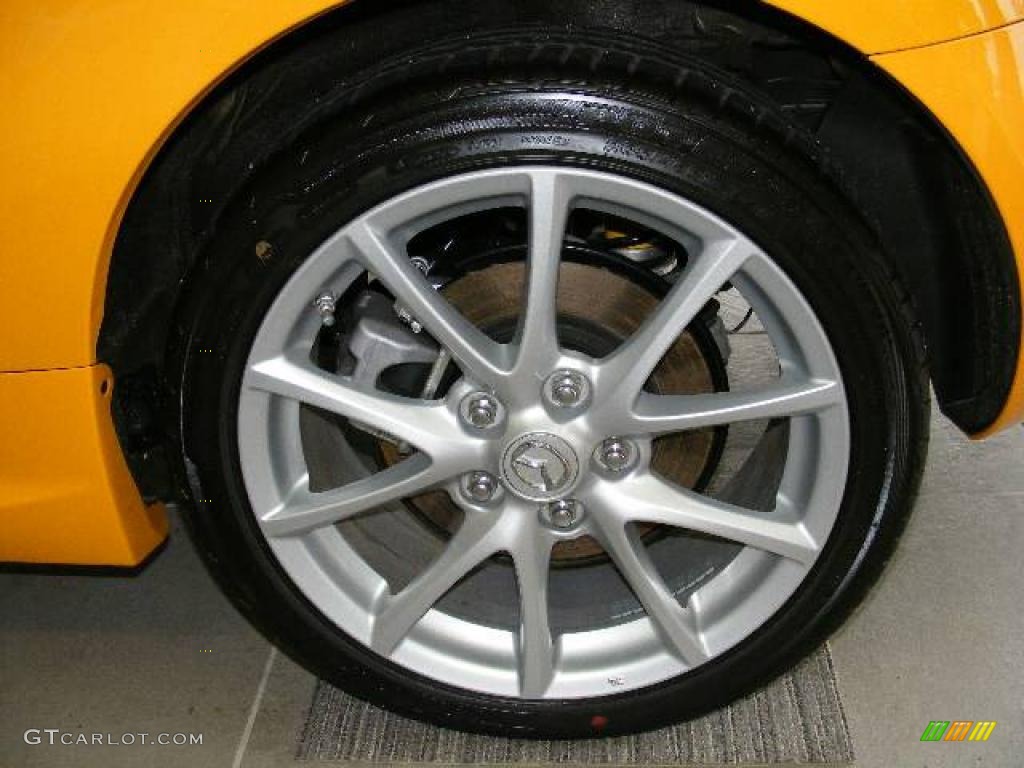 2009 MX-5 Miata Grand Touring Roadster - Competition Yellow / Black photo #31