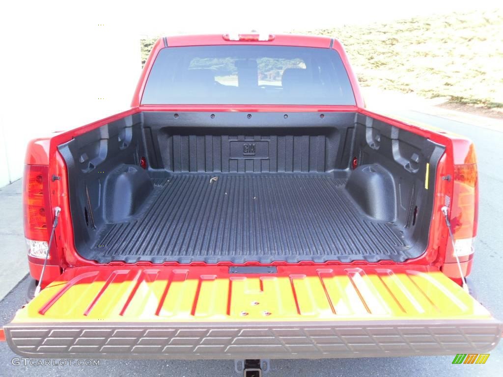 2010 Sierra 1500 SLE Crew Cab 4x4 - Fire Red / Cocoa/Light Cashmere photo #4