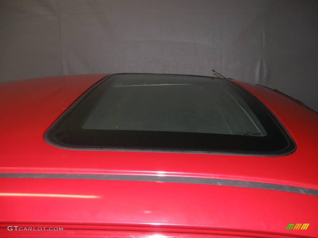 2000 Civic EX Coupe - Milano Red / Dark Gray photo #7