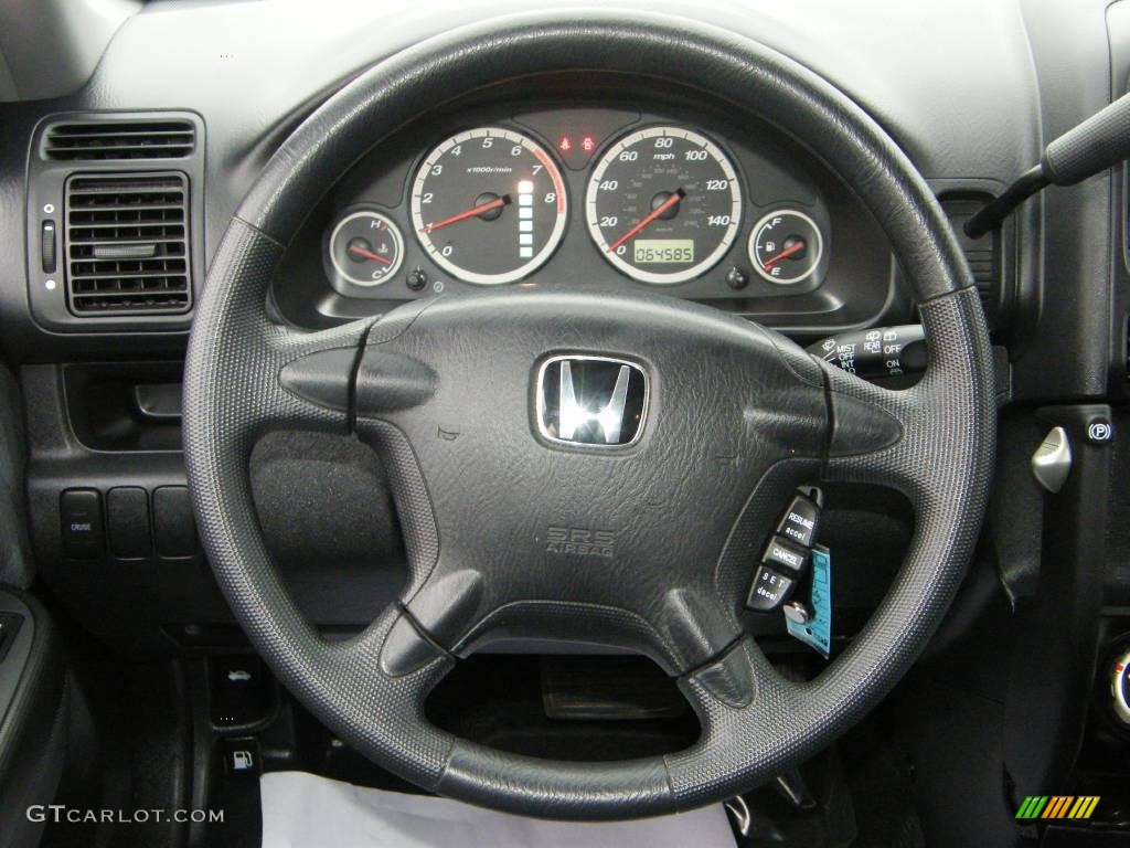 2003 CR-V LX - Satin Silver Metallic / Black photo #19