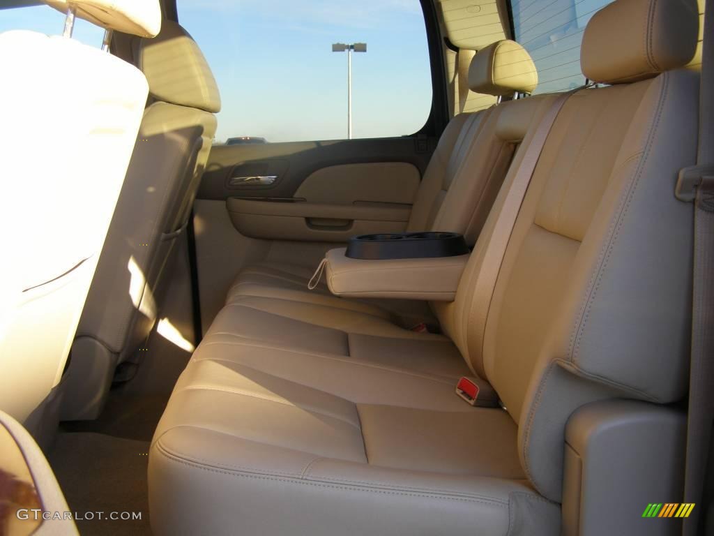 2008 Sierra 1500 SLT Crew Cab 4x4 - Midnight Blue Metallic / Cocoa/Light Cashmere photo #10