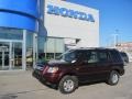 2008 Dark Cherry Pearl Honda Pilot Value Package 4WD  photo #1