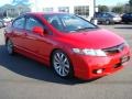 2009 Rallye Red Honda Civic Si Sedan  photo #9