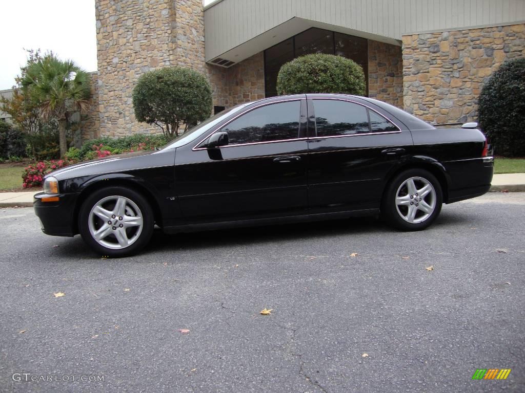 2001 LS V8 - Black / Deep Charcoal photo #2
