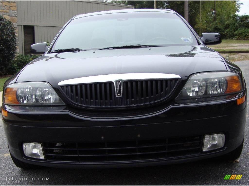2001 LS V8 - Black / Deep Charcoal photo #4